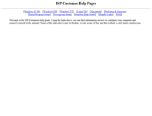 Tablet Screenshot of isphelp.net